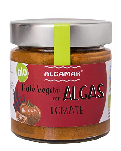 Algamar Pate Vegetal Con Algas Y Tomate 180G 180G 180 ml