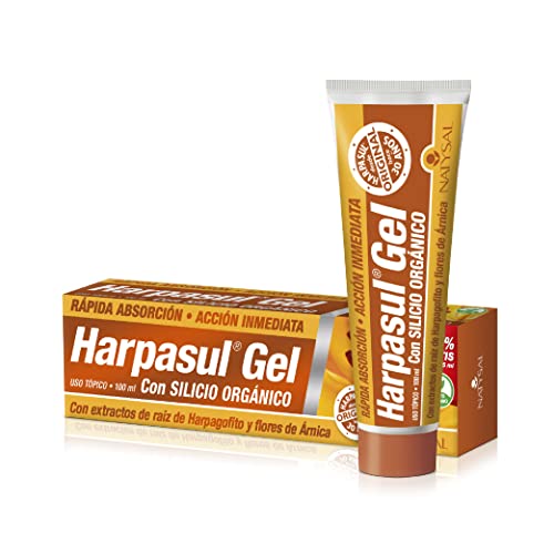 HARPASUL® GEL 75+25 ml | Gel Activo con Efecto Frío - Calor | Masaje Corporal | Cuello, Hombros, Espalda, Piernas | Con extractos de Harpagofito y Árnica | Gel Defatigante | Natysal