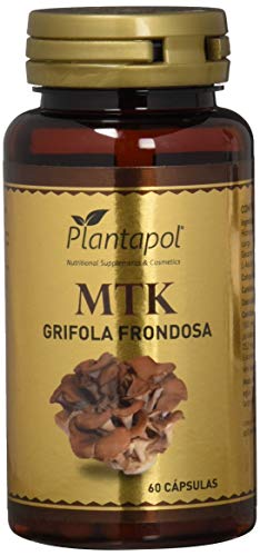 PLANTAPOL MTK grifola + escaramujo 60cap, Negro, Estandar