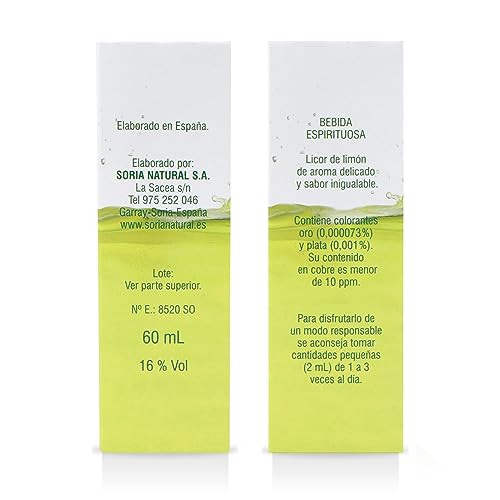 Soria Natural Auris Lemon - 60 milliliters, 1 gram, 1