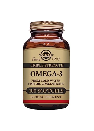 Solgar Omega-3 Triple Concentración Cápsulas blandas