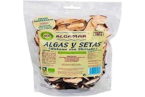 Algamar Algas Y Setas Wakame-Shiitake 500 g, 1