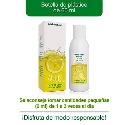 Soria Natural Auris Lemon - 60 mililitros, 1 gramo, 1