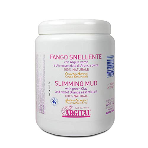 Argital Fango Adelgazante Anticelulítico, Cosmética Natural, 1 Kg