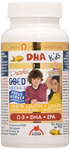 DHA KIDS SABOR LIMON 90 Perlas Masticables