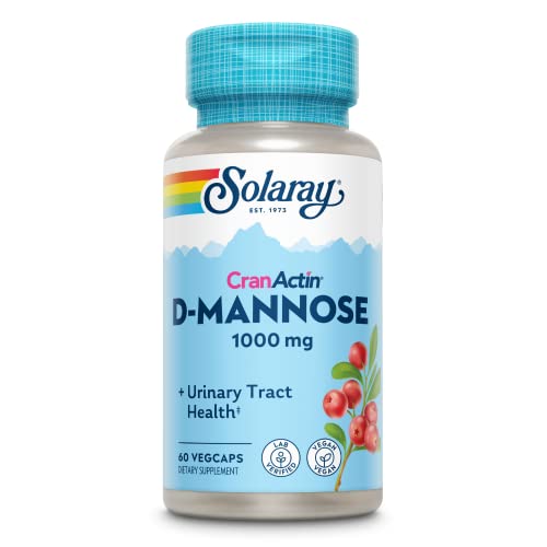 Solaray D-Mannose + CanActin | 60 VegCaps