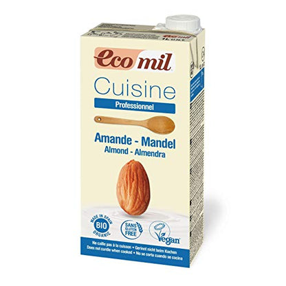 Crema para cocinar Almond Bio 1 L