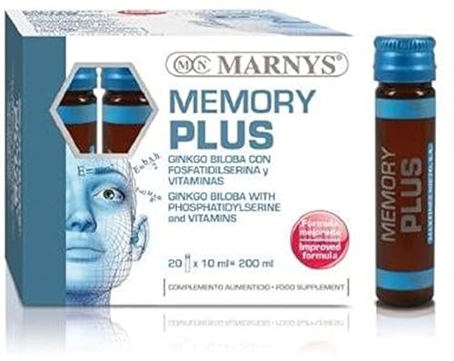 Memory Plus 20 ampollas de 10 ml de Marny's