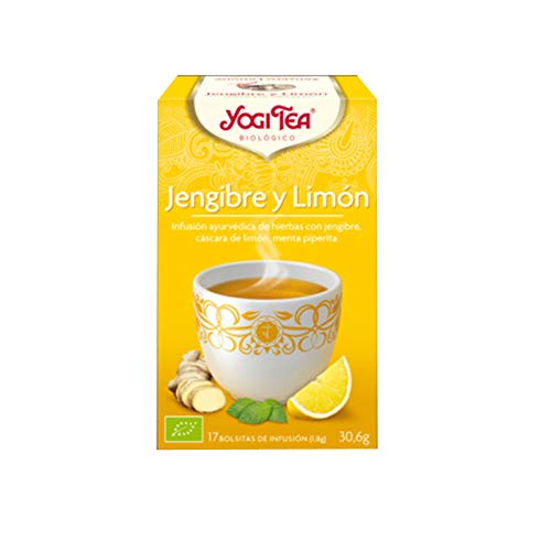 YOGI TEA GENJIBRE LIMON 17 BOLSITAS DE INFUSION