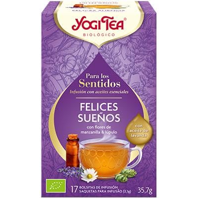 Infusión para los sentidos felices sueños 17 bolsitas infusoras de 2.1g