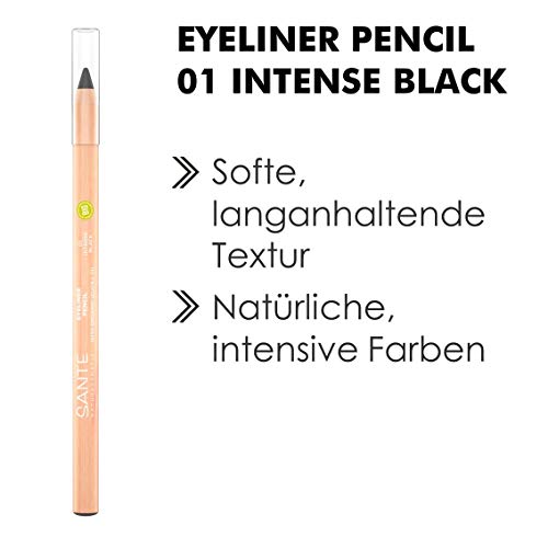 LAPIZ OJOS 01 INTENSE BLACK SANTE