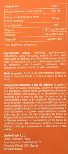 DietMed Collaforce Super + Curcuma - 20 Unidades, color Blanco, 500 g