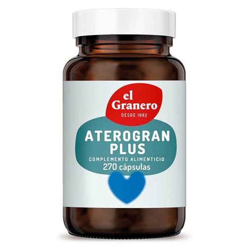 El Granero Integral - Aterogran Plus - 270 Cápsulas - Elaborado con Coenzima Q10 - Alto Contenido en Vitaminas - Ayuda a Cuidar la Salud Cardiovascular