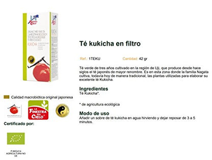 La Finestra Sul Cielo Té Kukicha en Filtro, 42g