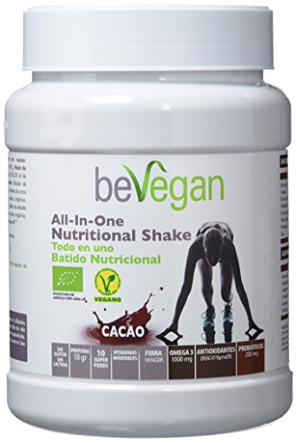 beVegan Nutricional Shake Cacao - 600 gr