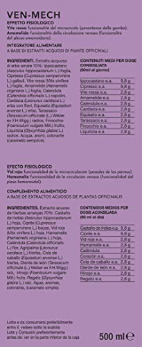 Gianluca Mech - Decotopia Ven Mech Suplemento Dietético para Favorecer la Circulación Sanguínea - 500 ml