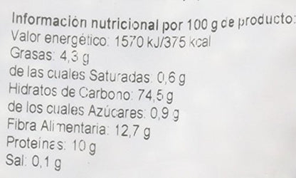 GRANERO INTEGRAL Maíz para Palomitas - 500 gr