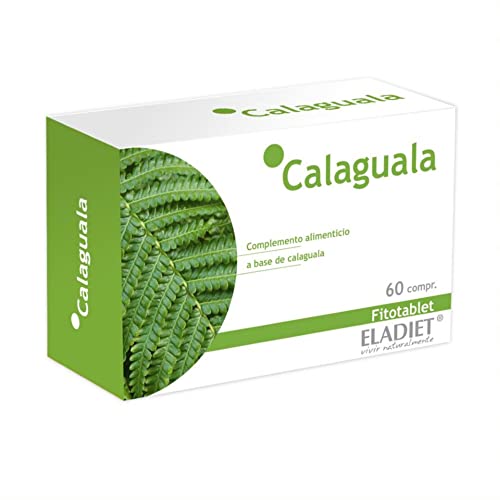 Complemento Alimenticio de Calaguala - 60 Comprimidos - Contribuye a Mejorar el Estado de la Piel - Ayuda a Depurar tu Organismo - Efecto Antioxidante - Eladiet, 60 unidad, 1