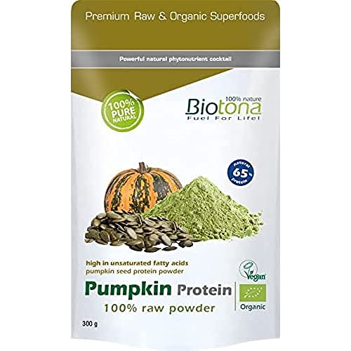 Biotona Pumpkin Protein Raw Proteina De Calabaza 300Gr Bio 1 Unidad 250 g