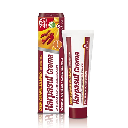 HARPASUL® CREMA 75+25 ml | Fórmula específica | Con extractos de Harpagofito y Árnica | Crema de Masaje | Hecho en España | Natysal