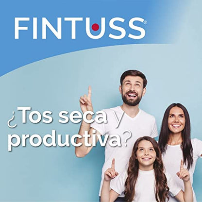Producto Sanitario Fintuss Jarabe para Niños - Complemento Alimenticio con Miel - 140 ml - Ayuda a Suavizar y Despejar la Garganta - Efecto Calmante y Protector - Eladiet