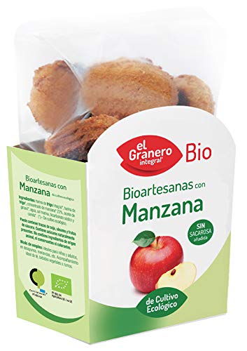 Granero Galletas Artesanas Con Manzana Bio 250 Gr 250 Gramos 250 ml