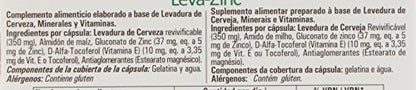 HIJAS DEL SOL Levacinc - 60 Cápsulas