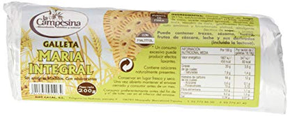 CAMPESINA Galleta Maria Basica S/A-L-H 200 GR, No aplicable