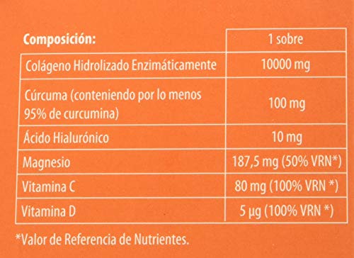 DietMed Collaforce Super + Curcuma - 20 Unidades, color Blanco, 500 g