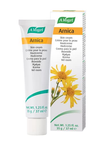 Crema Árnica | Reconforta tras golpes leves, evita hematomas | Indicado para niños | 35 gr | A.Vogel