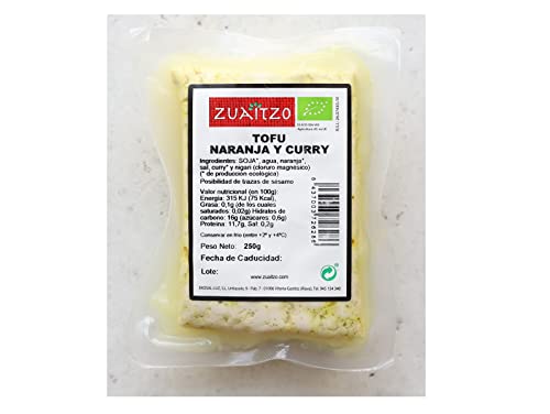 ZUAITZO TOFU NARANJA-CURRY 250 GRS