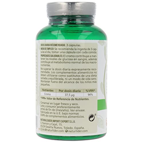 Naturlider - Slimnutrients Lipobloq, Extracto Seco de Nopal y Naraja Amarga, Complemento Alimenticio que Ayuda al Control de Peso - 90 Cápsulas