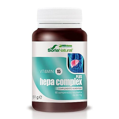 Soria Natural HEPACOMPLEX PLUS 60 COMP. 850 mg