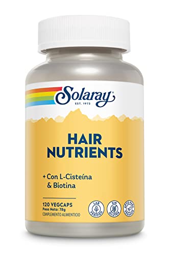 Solaray Hair Nutrients, 60 capsulas