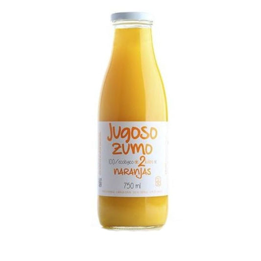 Jugoso Zumo de Naranja Bio,100% Exprimido 200 ml