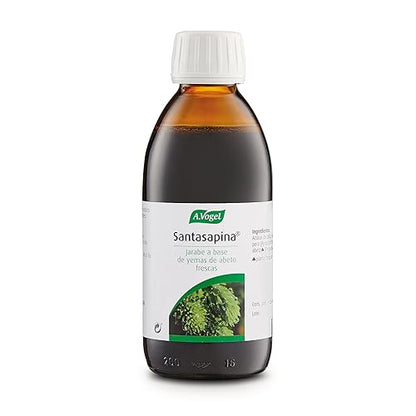 Santasapina | Sin alcohol | Jarabe a base de yemas de abeto frescas | 200ml | A.Vogel
