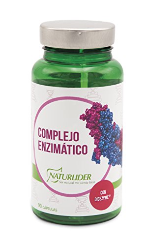 Naturlider - Complejo Enzimatico - Complejo enzimático Digezyme® - Enzimas digestivas - 90 cápsulas