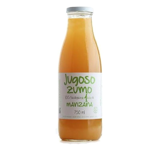 Jugoso Zumo de Manzana Bio, 100% Exprimido 200 ml