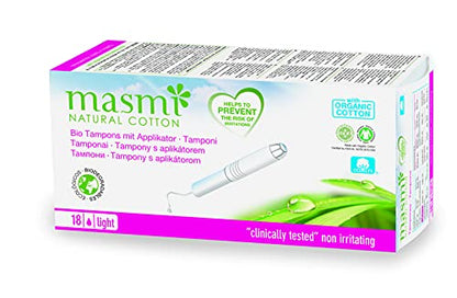 Masmi Tampones Con Aplicador Mini 18 Uni 18 Uni 300 g