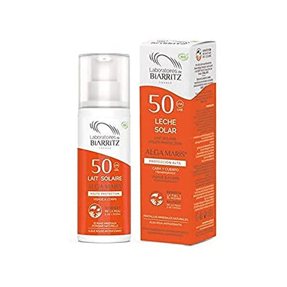 Lab. Biarritz Leche Solar Spf50 100Ml Alga Maris 100 g