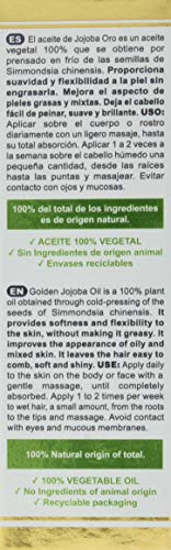 MARNYS Aceite de Jojoba Reparador 100% Cera Natural Spray 50ml