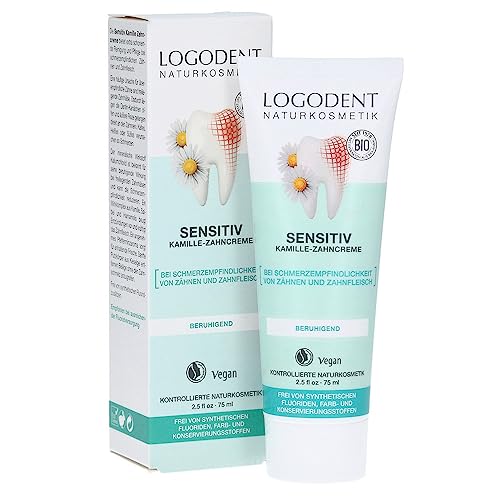 Logona Dentifrico Dientes Sensibles Chamomila 100Gr 500 g