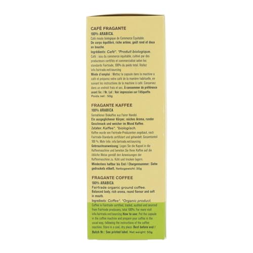 CAPSULA CAFE FRAGANTE BIO C.JU