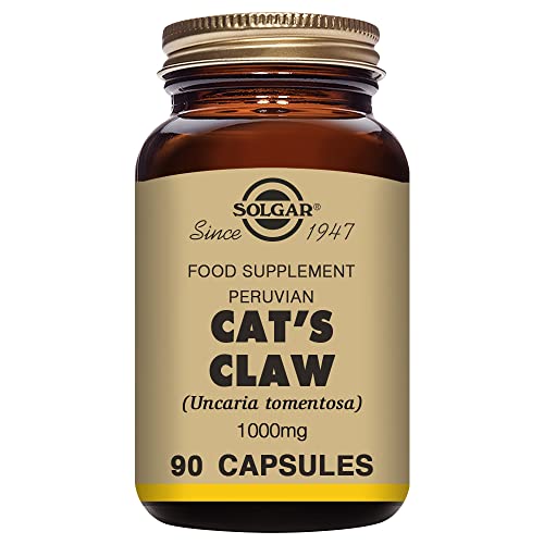 Solgar Uña Gato Cats Claw (uncaria tom) 1000 mg - 90 tabletas