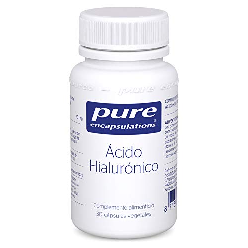 PURE ENCAPSULATIONS | Ácido Hialurónico | Nutricosmética | Ayuda a Mantener la Hidratación de la Piel | 30 Cápsulas Vegetales