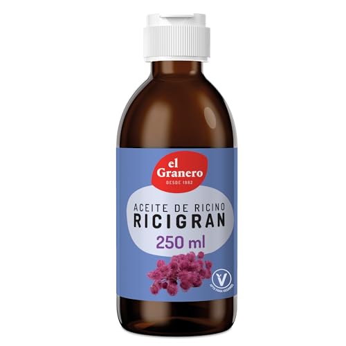 El Granero Integral - Ricigran - 250 ml - A Base de Aceite de Ricino - Propiedades Hidratantes para Cuidar la Piel - Apto para Pieles Sensibles - Ideal para Realizar un Masaje