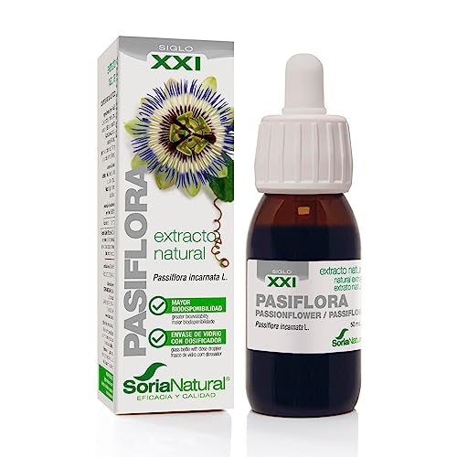 Soria Natural Extracto Passiflora XXI - 2 Paquetes de 1 x 50 ml - Total: 100 ml