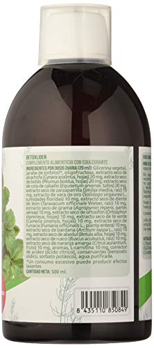 Naturlider - Detoxlider - Nahrungsergänzungsmittel mit Artischocken- und Boldo-Extrakt - 500 ml