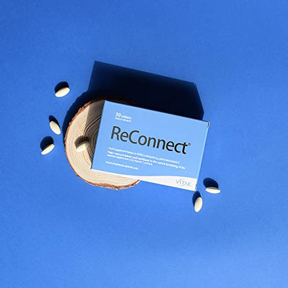 Vitae Reconnect Complemento Alimenticio, Blanco, 30 Tabletas