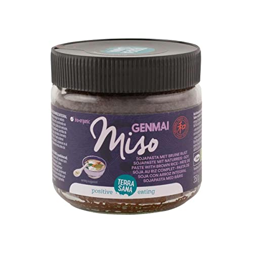 TERRASANA Genmai Miso (sin Pasteurizar) Pasta de Soja con Ar 350 G 450 g